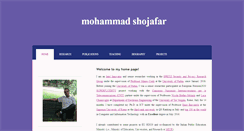 Desktop Screenshot of mshojafar.com